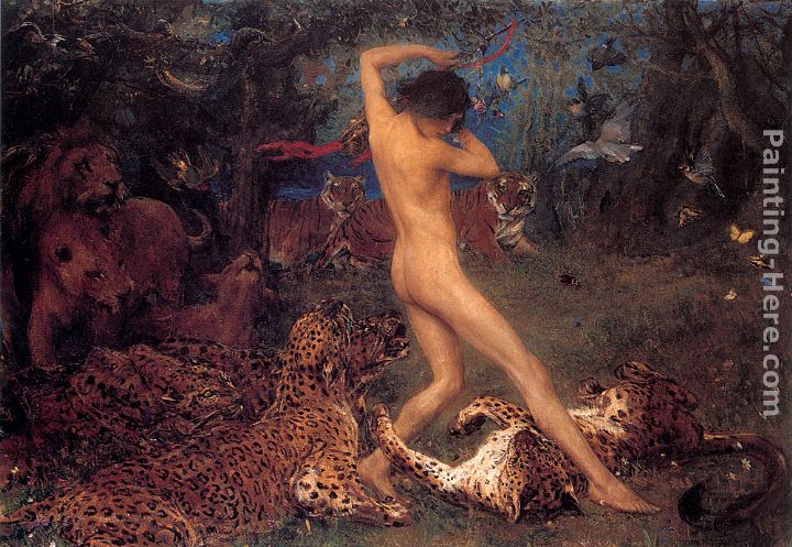 Orpheus painting - John Macallan Swan Orpheus art painting